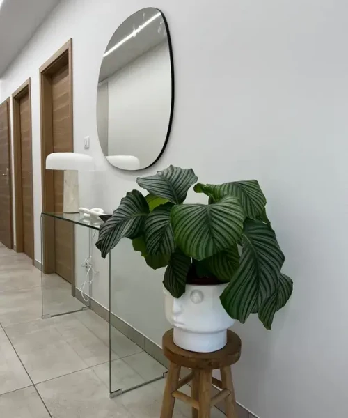 peinture blanche dans ce couloir par Peintures RICHARD à Lunel