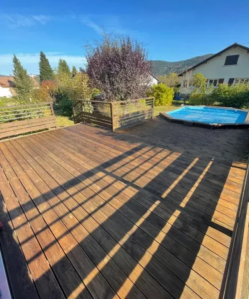 entretien terrasse en bois à Vauvert