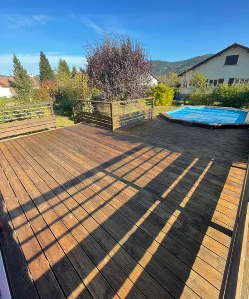 entretien terrasse en bois à Vauvert